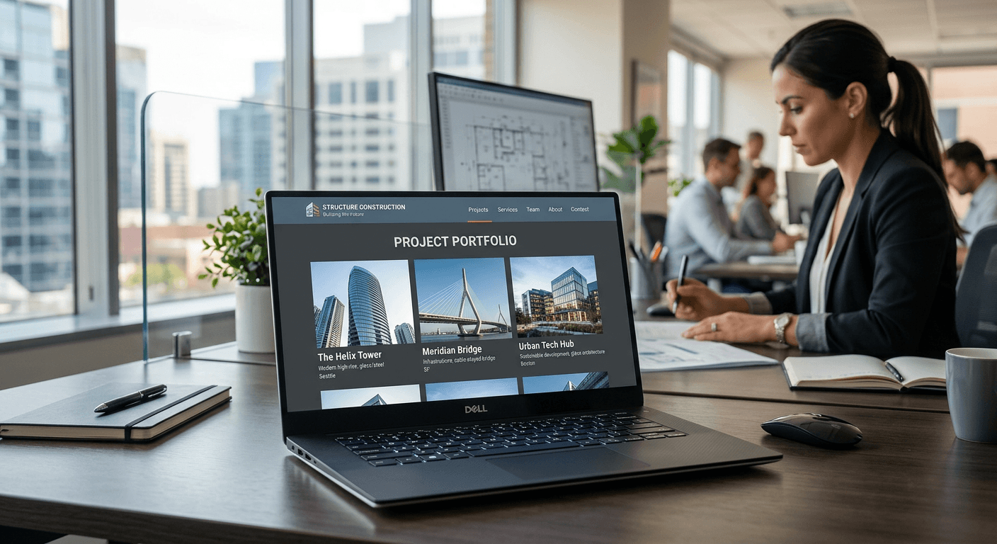 B2B Website Design Strategies for Construction Companies